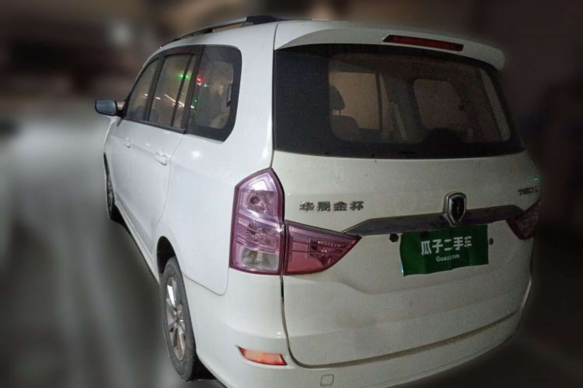 Used Jinbei 750 2016 1.5L Luxury Model Rear Left 45 Deg