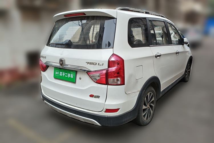 Used Jinbei 750 2016 1.5L e-Drive Version Rear Right 45 Deg