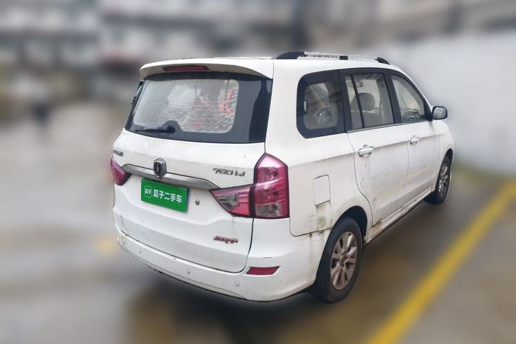 Used Jinbei 750 2016 1.5L Flagship Edition Rear Right 45 Deg