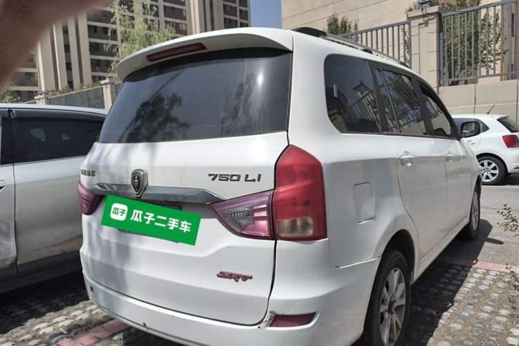 Used Jinbei 750 2016 1.5L Luxury Model Rear Right 45 Deg