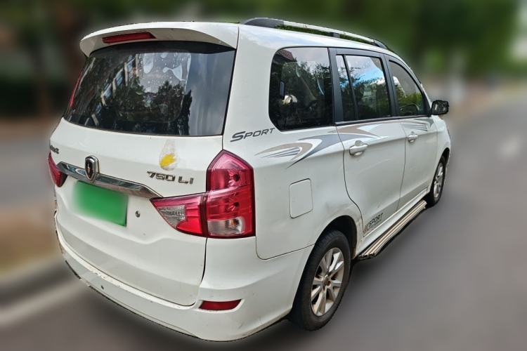 Used Jinbei 750 2016 1.5L Luxury Model Rear Right 45 Deg