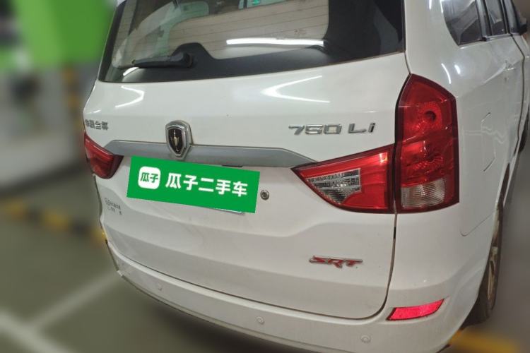 Used Jinbei 750 2016 1.5L Luxury Model Rear