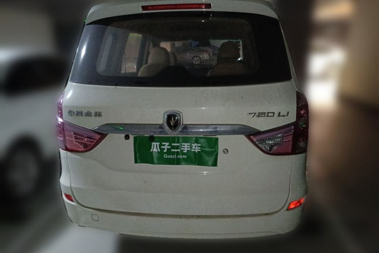 Used Jinbei 750 2016 1.5L Luxury Model Rear
