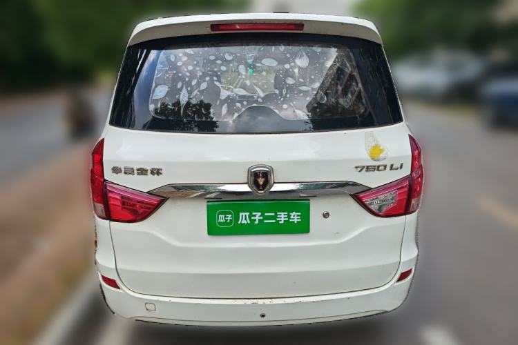 Used Jinbei 750 2016 1.5L Luxury Model Rear