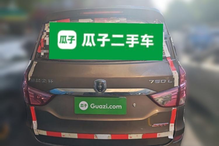 Used Jinbei 750 2016 1.5L Luxury Model Rear