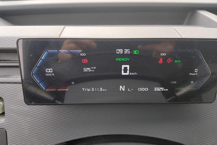 Used Jinbei E6 2026 Model, Standard Version, Long Roof, 6 Seats Instrument Cluster