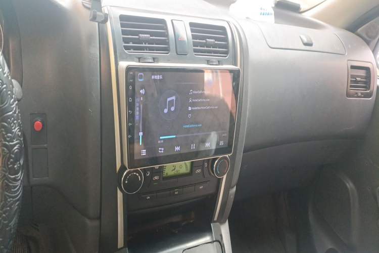 Used Jinbei Express 2017 2.0L Standard Version V19 Audio And AC Panel