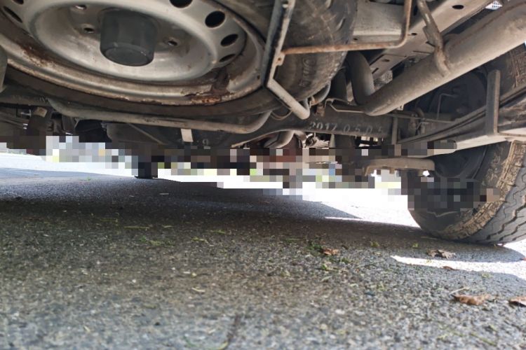 Used Jinbei Express 2017 2.0L Standard Version V19 Chassis Rear