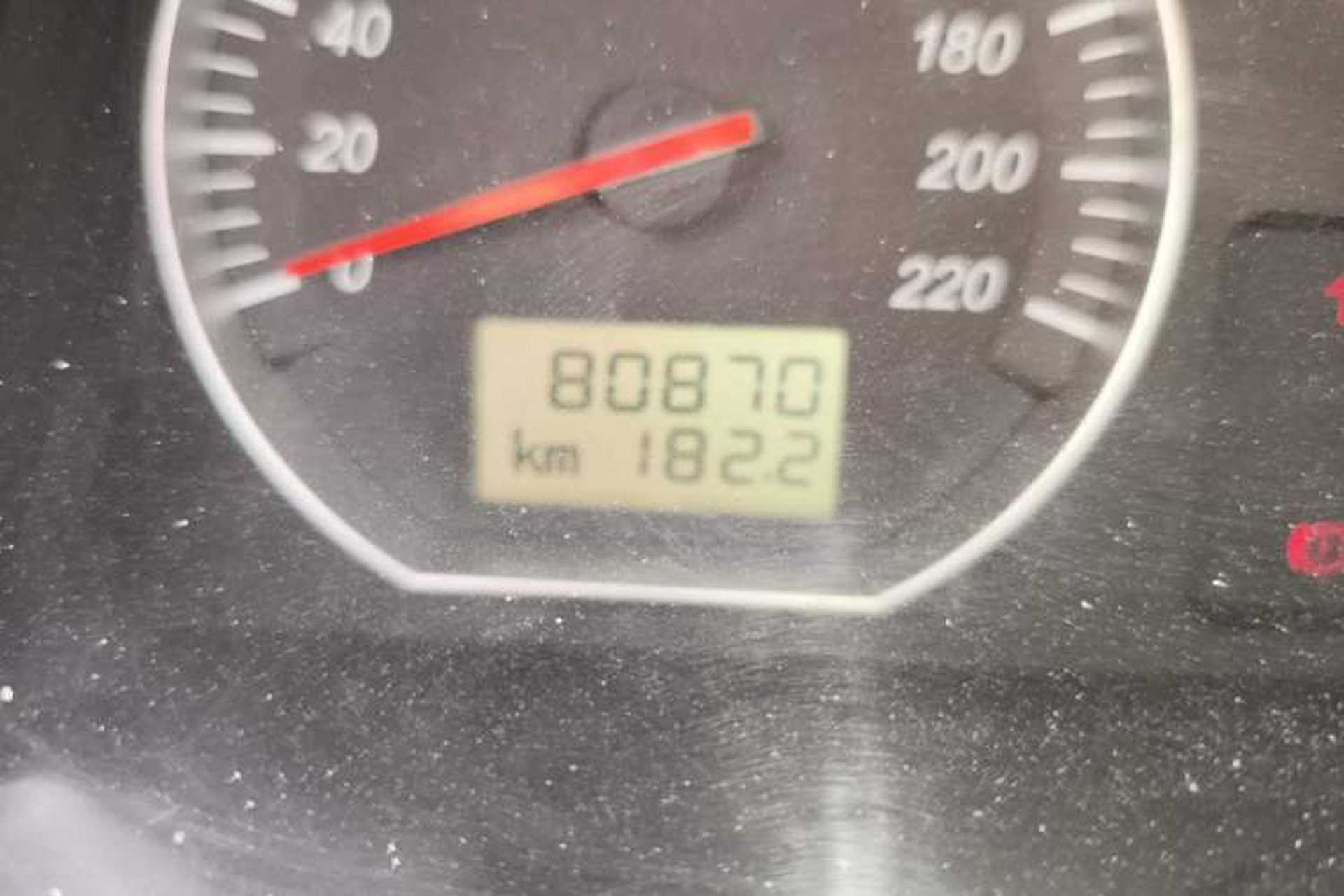 Used Jinbei Express 2017 2.0L Standard Version V19 Odometer Close Up