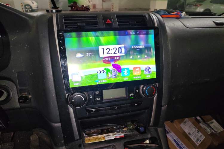 Used Jinbei Express 2017 2.0L Standard Version V19 Audio And AC Panel