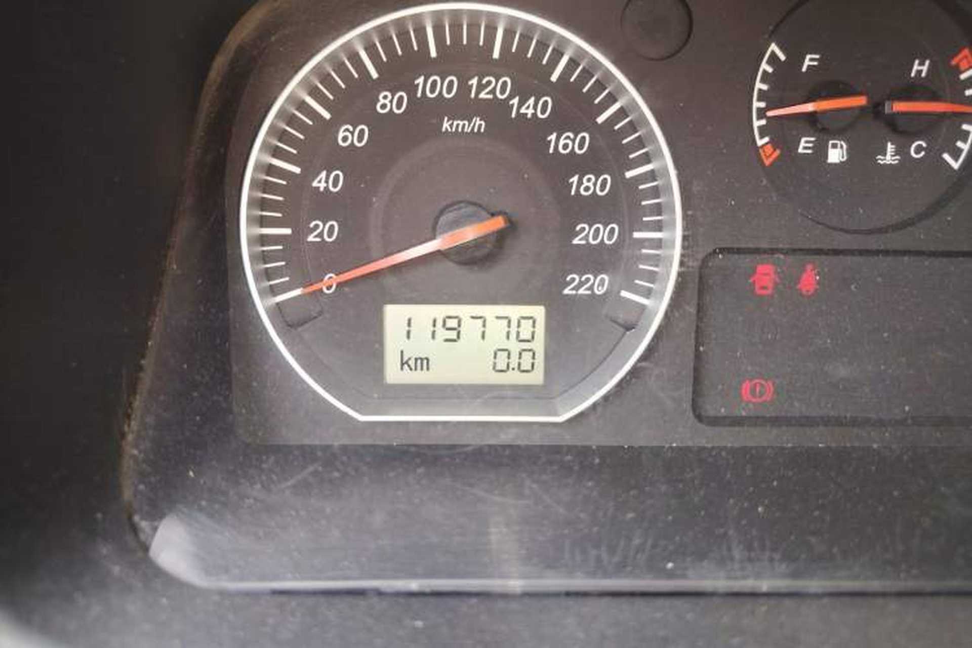 Used Jinbei Express 2018 2.0L Comfort Version V19 Odometer Close Up