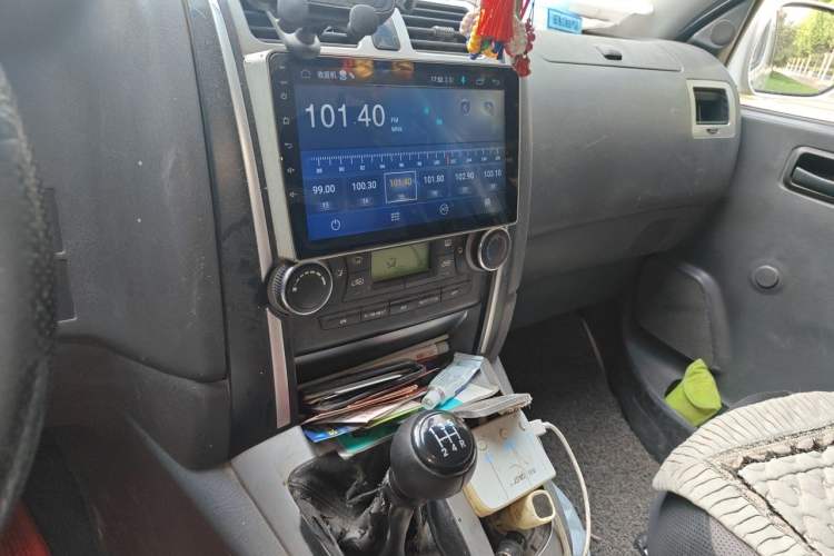 Used Jinbei Express 2019 2.0L Luxury Version China VI 1TZS Audio And AC Panel
