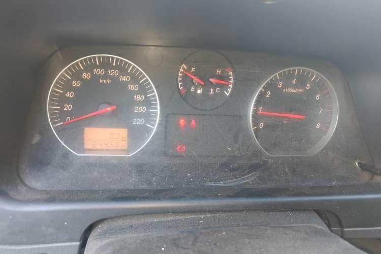 Used Jinbei Express 2019 2.0L Standard Version China VI 1TZS Odometer Close Up
