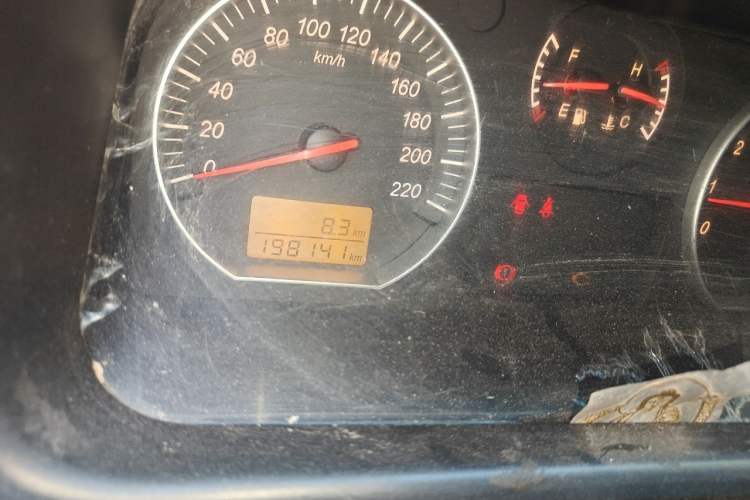 Used Jinbei Express 2019 2.0L Luxury Version China VI 1TZS Odometer Close Up