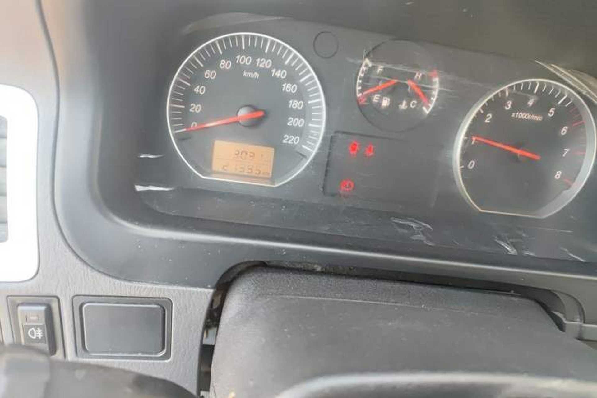 Used Jinbei Express 2019 2.0L Standard Version China VI 1TZS Odometer Close Up