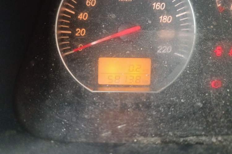 Used Jinbei Express 2019 2.0L Standard Version China VI 1TZS Odometer Close Up