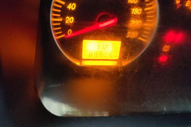 Used Jinbei Express 2019 2.0L Standard Version China VI 1TZS Odometer Close Up