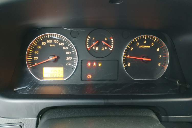 Used Jinbei Express 2020 2.0L Upgraded Version China VI Standard Luxury 9-Seater 1TZS Instrument Cluster