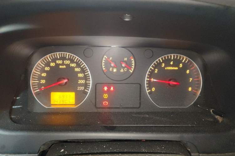 Used Jinbei Express 2020 2.0L Upgraded Version China VI Standard 6-Seater 1TZS Instrument Cluster