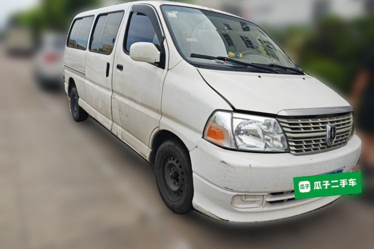 Used Jinbei Express 2020 2.0L China VI Standard Economy 6-Seater G6P-5 1TZS Front Right 45 Deg