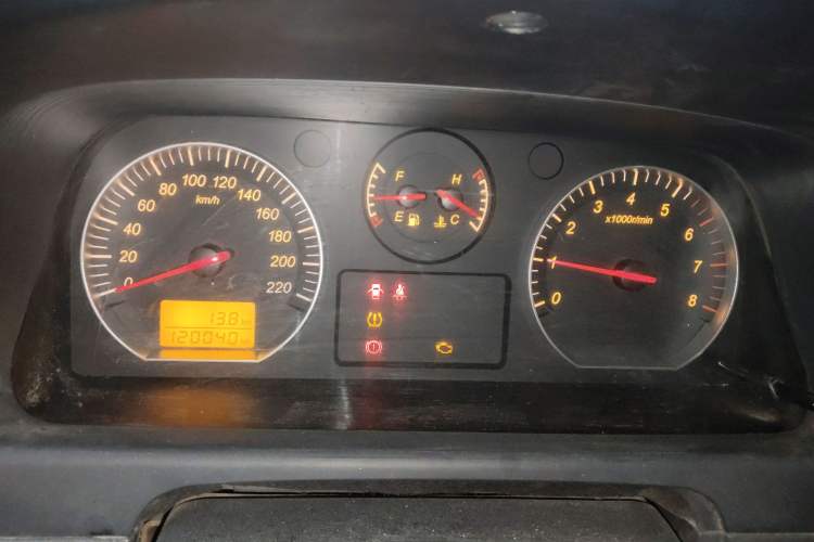 Used Jinbei Express 2020 2.0L Upgraded Version China VI Standard 6-Seater 1TZS Instrument Cluster