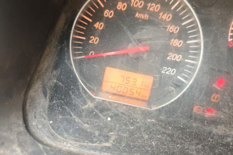 Used Jinbei Express 2020 2.0L China VI Standard Practical 6-Seater G6P-5 1TZS Odometer Close Up