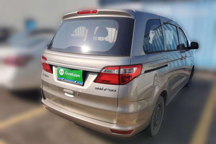 Used Jinbei F50 2017 1.6L Manual Economy Model Rear Right 45 Deg