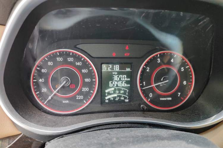 Used Jinbei F50 2017 1.6L Manual Elite Model Instrument Cluster