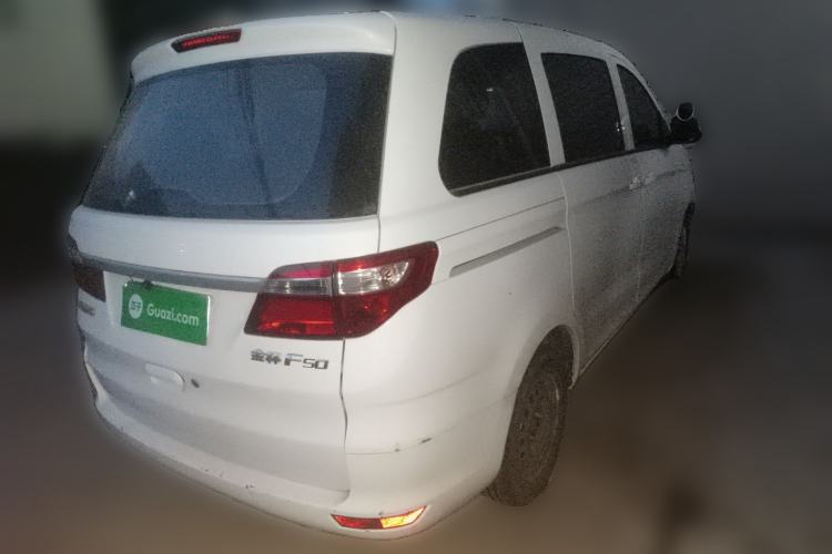 Used Jinbei F50 2017 1.6L Manual Economy Model Rear Right 45 Deg
