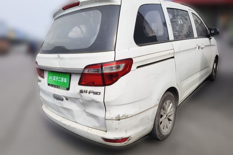 Used Jinbei F50 2017 1.6L Manual Economy Model Rear Right 45 Deg