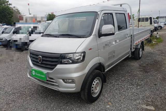 Used Jinbei Gold Card S3 2022 1.6L Flatbed Truck Double-Cab Standard Version 2.55 Meters SWD16MS