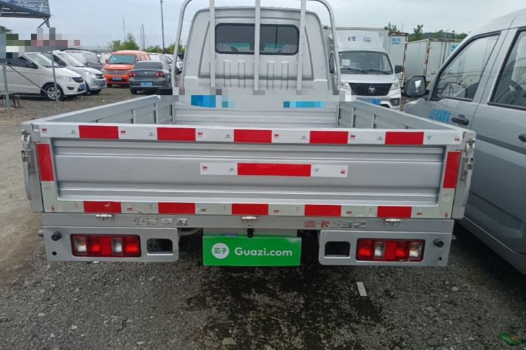 Used Jinbei Gold Card S3 2022 1.6L Flatbed Truck Double-Cab Standard Version 2.55 Meters SWD16MS Rear