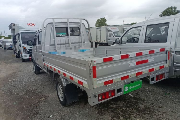 Used Jinbei Gold Card S3 2022 1.6L Flatbed Truck Double-Cab Standard Version 2.55 Meters SWD16MS Rear Left 45 Deg