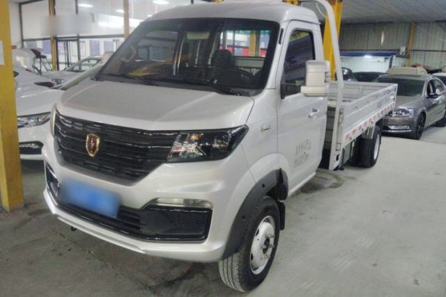 Used Jinbei Gold Card S6 2024 1.6L Standard Cargo Truck Single Cab 3.7-Meter Rear Dual Wheels SWD16MS Stake Bed