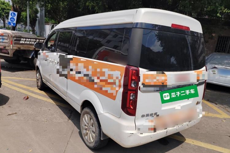 Used Jinbei Gold Hiace 2021 1.5L Passenger Vehicle Engineering Lion 7 Seats Rear Left 45 Deg