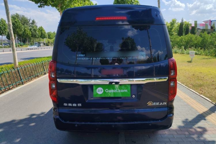 Used Jinbei Gold Hiace 2021 2.0L Passenger Van Travel Lion 6-Seater Rear