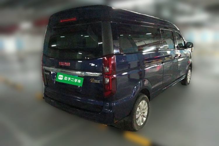 Used Jinbei Gold Hiace 2021 1.5L Passenger Vehicle Engineering Lion 5-Seater Rear Right 45 Deg