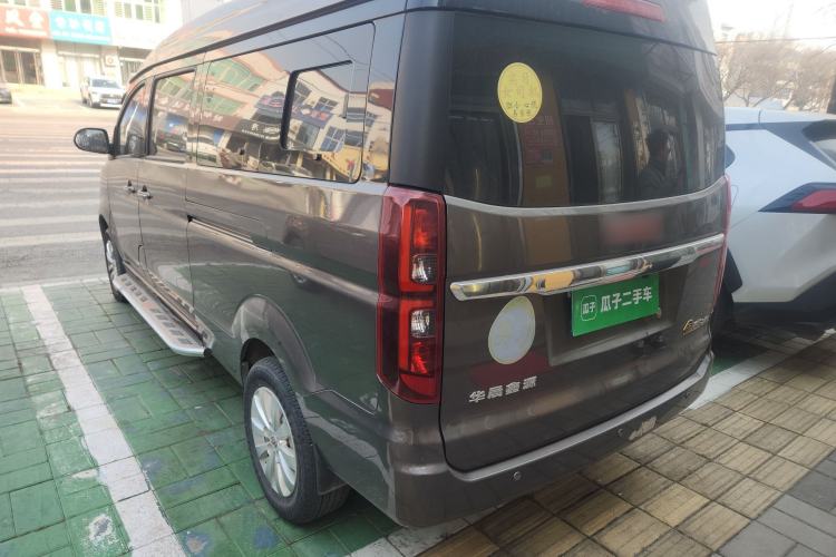 Used Jinbei Gold Hiace 2021 2.0L Passenger Van Engineering Lion Central Air Conditioning Version 9 Seats Rear Left 45 Deg