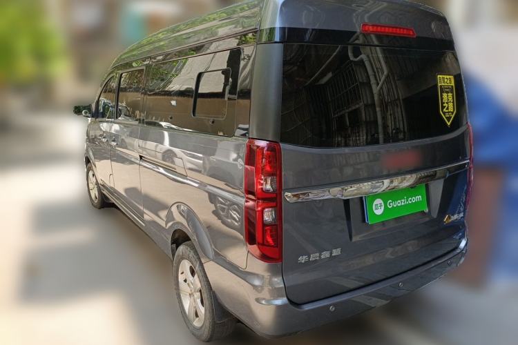 Used Jinbei Gold Hiace 2021 2.0L Passenger Van Engineering Lion Central Air Conditioning Version 9 Seats Rear Left 45 Deg