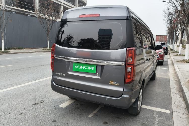 Used Jinbei Gold Hiace 2021 1.5L Passenger Vehicle Travel Lion 5-Seater Rear Right 45 Deg
