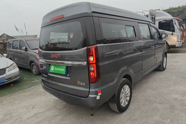 Used Jinbei Gold Hiace 2021 1.5L Passenger Vehicle Engineering Lion 7 Seats Rear Right 45 Deg