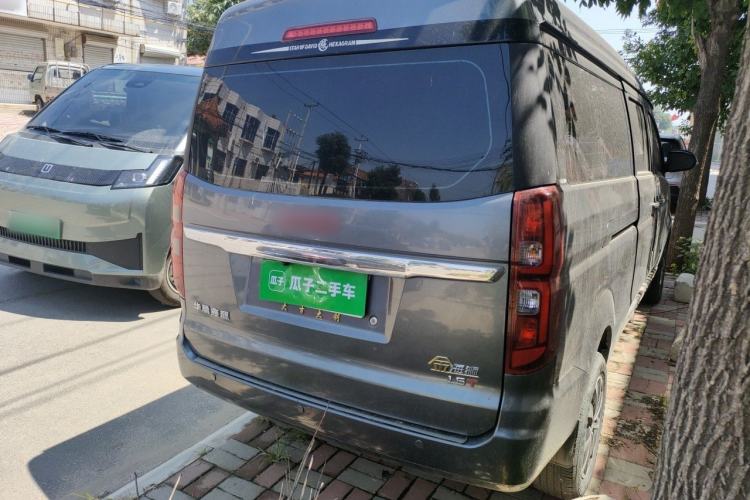 Used Jinbei Gold Hiace 2021 1.5L Passenger Vehicle Engineering Lion 6 Seats Rear Right 45 Deg