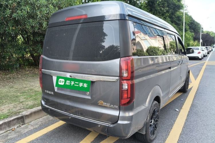 Used Jinbei Gold Hiace 2021 2.0L Passenger Van Travel Lion 7-Seater Rear Right 45 Deg