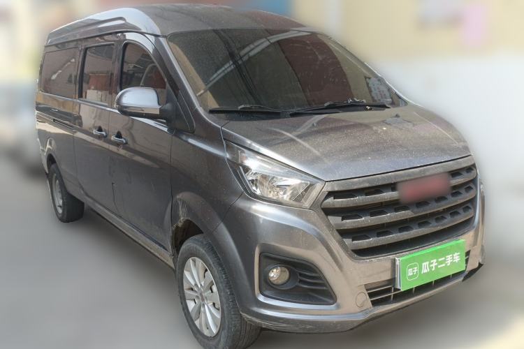 Used Jinbei Gold Hiace 2021 1.5L Passenger Vehicle Engineering Lion 5-Seater Front Right 45 Deg