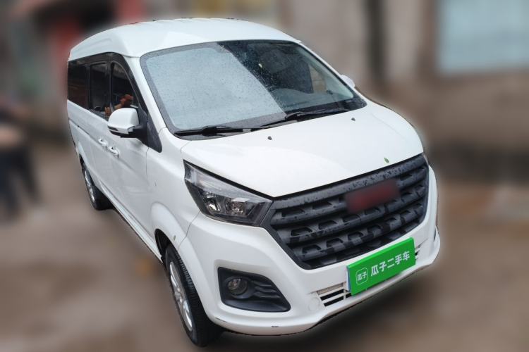 Used Jinbei Gold Hiace 2021 1.5L Passenger Vehicle Engineering Lion 5-Seater Front Right 45 Deg