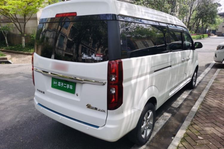 Used Jinbei Gold Hiace 2021 2.0L Passenger Van Travel Lion 7-Seater Rear Right 45 Deg
