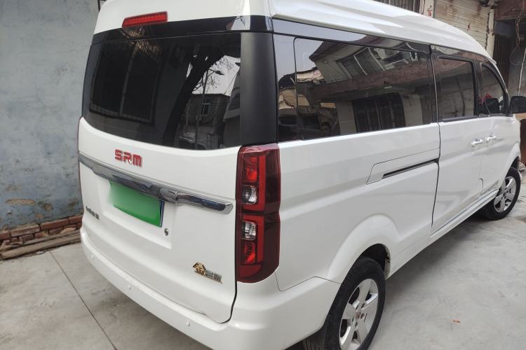 Used Jinbei Gold Hiace 2021 1.5L Passenger Van Travel Lion 6-Seater Rear Right 45 Deg