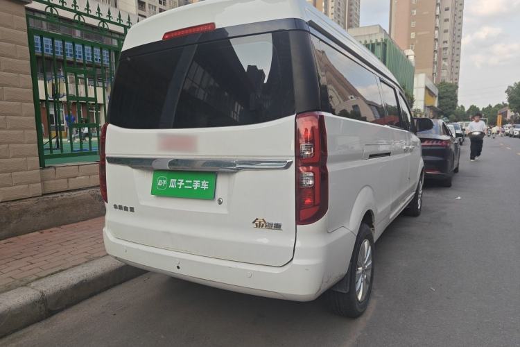 Used Jinbei Gold Hiace 2021 1.5L Passenger Vehicle Engineering Lion 6 Seats Rear Right 45 Deg