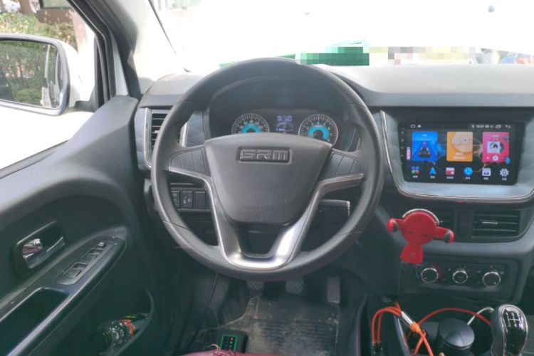 Used Jinbei Gold Hiace 2021 1.5L Passenger Vehicle Engineering Lion 6 Seats Steering Wheel