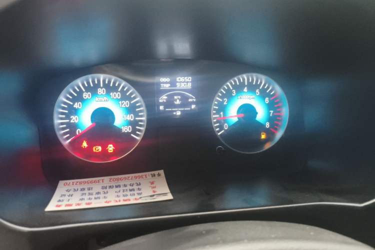 Used Jinbei Gold Hiace 2023 2.0L Easy Camping Van – Magic Box Edition 5 Seats Instrument Cluster
